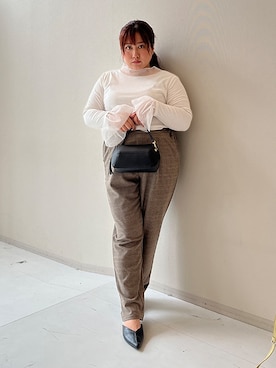 nissen Smile Modelsさん（レディース・155cm）の秋コーディネート