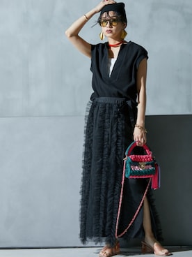 nissen Smile Modelsさん(レディース・163cm)の春コーディネート