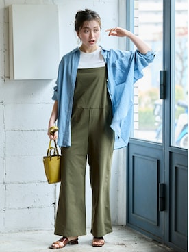 nissen Smile Modelsさん（レディース・164cm）の春コーディネート
