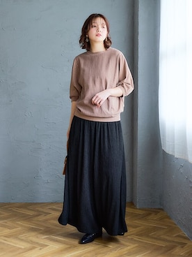 nissen Smile Modelsさん（レディース・160cm）の春コーディネート