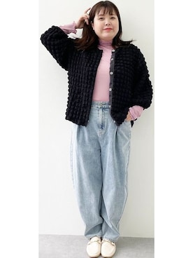 nissen Smile Modelsさん（レディース・158cm）の春コーディネート