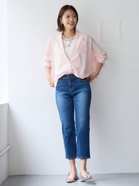 nissen Smile Modelsさん(レディース・167cm)の春コーディネート