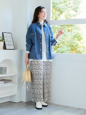 nissen Smile Modelsさん（レディース・164cm）の冬コーディネート