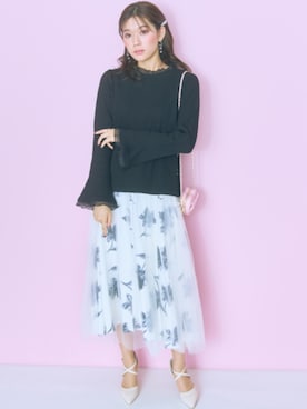 nissen Smile Modelsさん（レディース・166cm）の冬コーディネート
