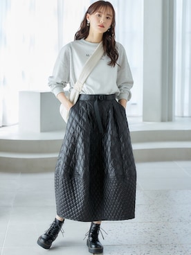 nissen Smile Modelsさん（レディース・166cm）の夏コーディネート