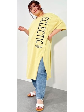 nissen Smile Modelsさん（レディース・155cm）の夏コーディネート