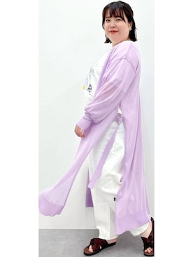 nissen Smile Modelsさん（レディース・158cm）の夏コーディネート