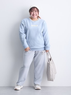nissen Smile Modelsさん（レディース・155cm）の秋コーディネート