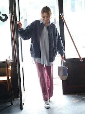 nissen Smile Modelsさん（レディース・167cm）の秋コーディネート