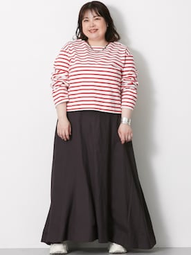 nissen Smile Modelsさん（レディース・158cm）の春コーディネート