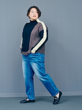 nissen Smile Modelsさん（レディース・163cm）の秋コーディネート