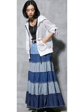 nissen Smile Modelsさん（レディース・167cm）の春コーディネート