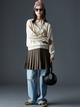 nissen Smile Modelsさん(レディース・163cm)の秋コーディネート