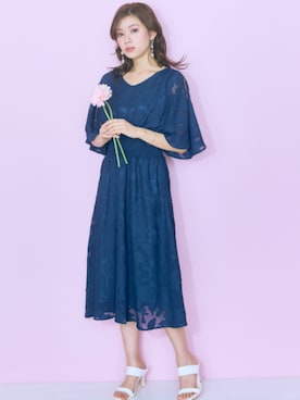 nissen Smile Modelsさん（レディース・166cm）の春コーディネート