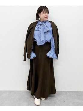 nissen Smile Modelsさん（レディース・158cm）の秋コーディネート