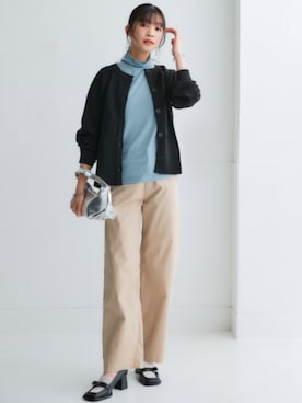 nissen Smile Modelsさん（レディース・163cm）の冬コーディネート