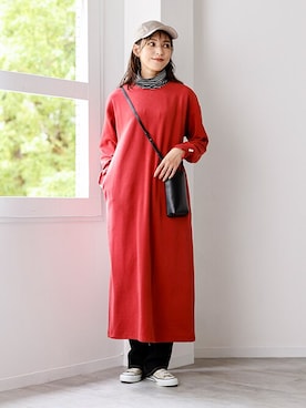 nissen Smile Modelsさん（レディース・170cm）の秋コーディネート