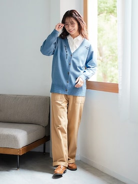 nissen Smile Modelsさん（レディース・160cm）の冬コーディネート