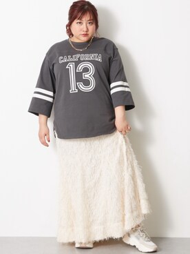 nissen Smile Modelsさん(レディース・155cm)の春コーディネート