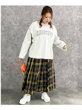 nissen Smile Modelsさん（レディース・172cm）の秋コーディネート