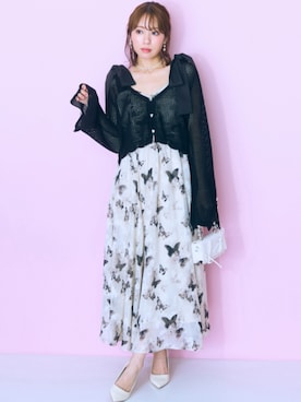nissen Smile Modelsさん(レディース・162cm)の夏コーディネート