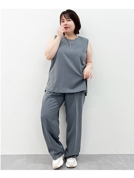 nissen Smile Modelsさん（レディース・158cm）の秋コーディネート