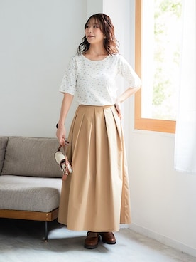 nissen Smile Modelsさん（レディース・160cm）の冬コーディネート