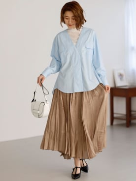 nissen Smile Modelsさん（レディース・166cm）の冬コーディネート