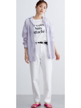 nissen Smile Modelsさん（レディース・166cm）の夏コーディネート