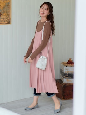 nissen Smile Modelsさん（レディース・162cm）の夏コーディネート