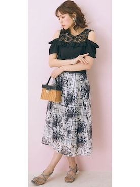 nissen Smile Modelsさん（レディース・162cm）の春コーディネート