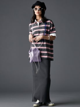 nissen Smile Modelsさん（レディース・163cm）の春コーディネート