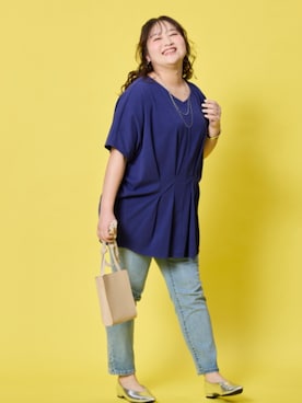 nissen Smile Modelsさん（レディース・160cm）の春コーディネート