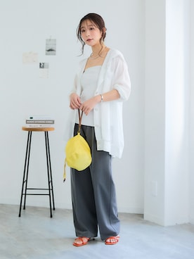 nissen Smile Modelsさん（レディース・160cm）の春コーディネート