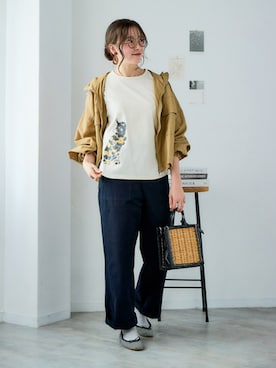 nissen Smile Modelsさん（レディース・164cm）の冬コーディネート