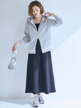 nissen Smile Modelsさん（レディース・166cm）の冬コーディネート