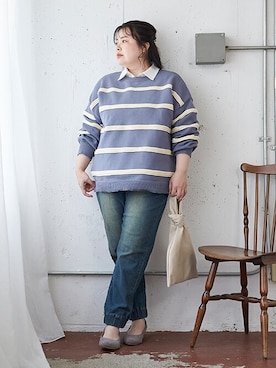 nissen Smile Modelsさん（レディース・158cm）の秋コーディネート