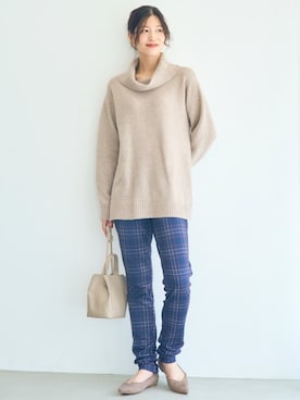 nissen Smile Modelsさん（レディース・168cm）の秋コーディネート