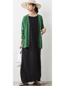 nissen Smile Modelsさん（レディース・172cm）の春コーディネート