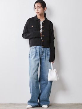 「Denim」｜nissen Smile Modelsさん（レディース・163cm）の夏コーディネート