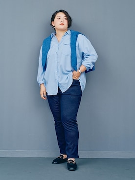 nissen Smile Modelsさん（レディース・163cm）の秋コーディネート