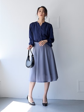 nissen Smile Modelsさん（レディース・165cm）の夏コーディネート