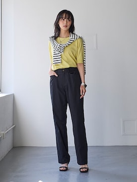 nissen Smile Modelsさん（レディース・165cm）の春コーディネート