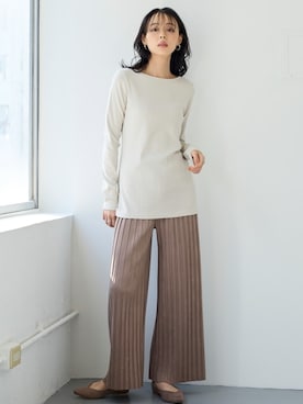 nissen Smile Modelsさん(レディース・165cm)の冬コーディネート