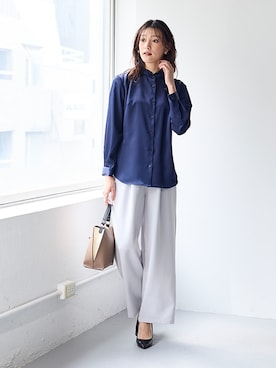 nissen Smile Modelsさん（レディース・170cm）の夏コーディネート