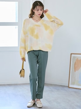 nissen Smile Modelsさん（レディース・167cm）の秋コーディネート