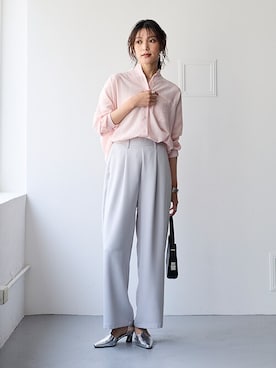 nissen Smile Modelsさん（レディース・165cm）の夏コーディネート