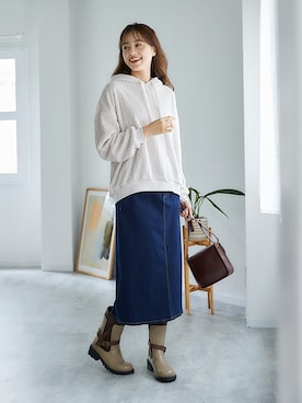 nissen Smile Modelsさん（レディース・167cm）の秋コーディネート