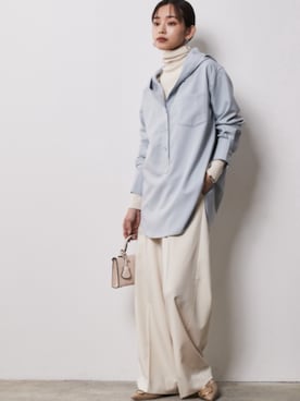 nissen Smile Modelsさん(レディース・163cm)の冬コーディネート