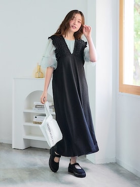 nissen Smile Modelsさん（レディース・164cm）の春コーディネート